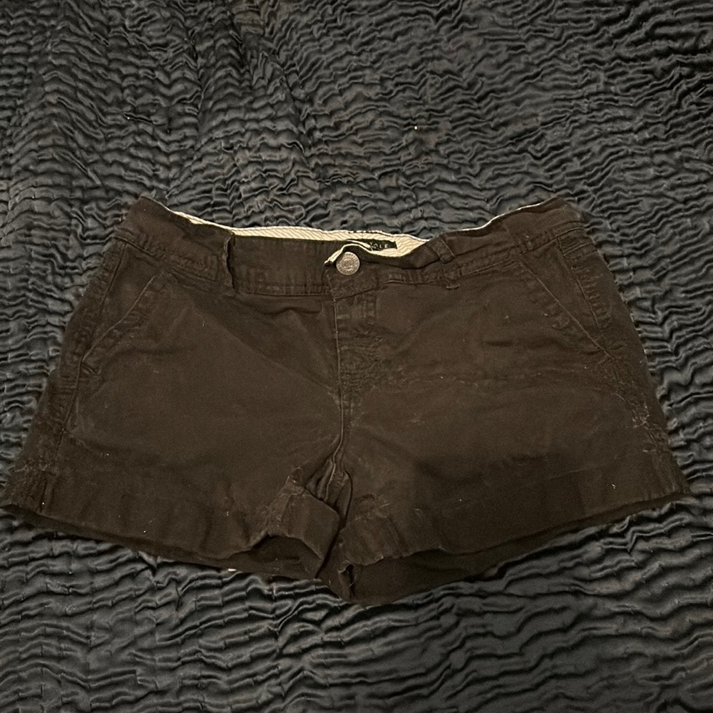 Aeropostale black, like new cotton shorts